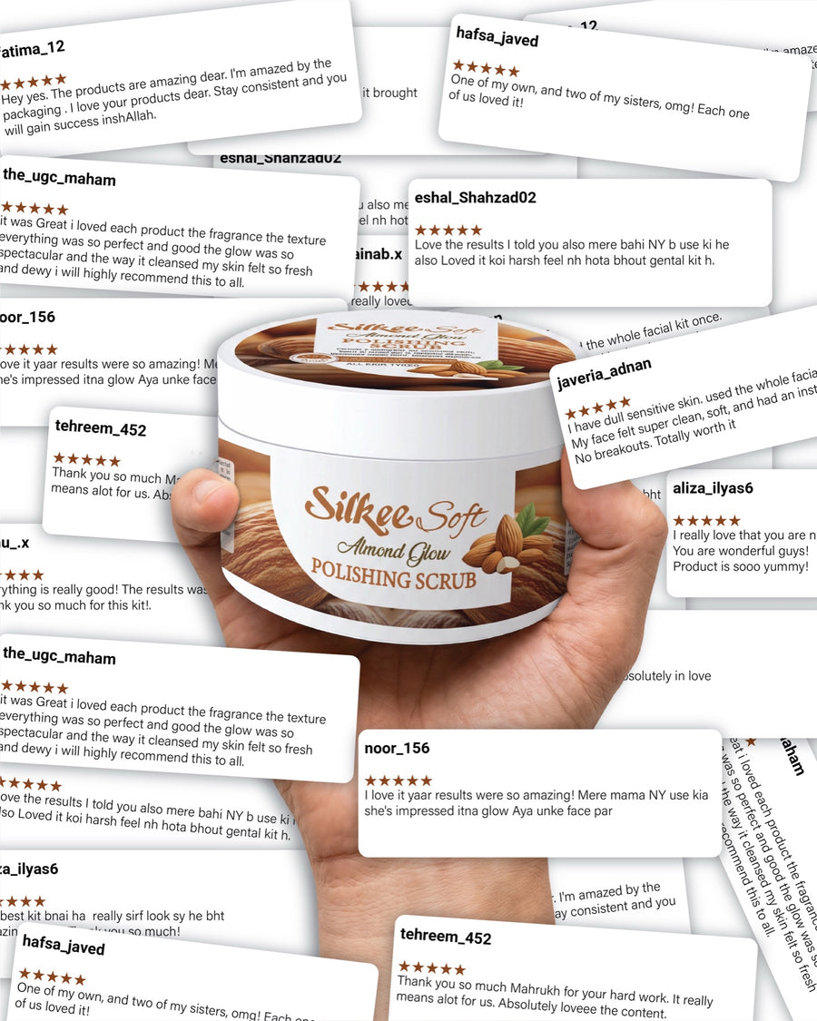 Customer reviews for Silkee Soft Almond Glow Polishing Scrub
