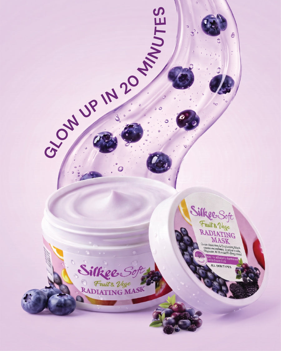 Silkee Soft Fruit & Vege Radiating Mask — glow up in 20 minutes