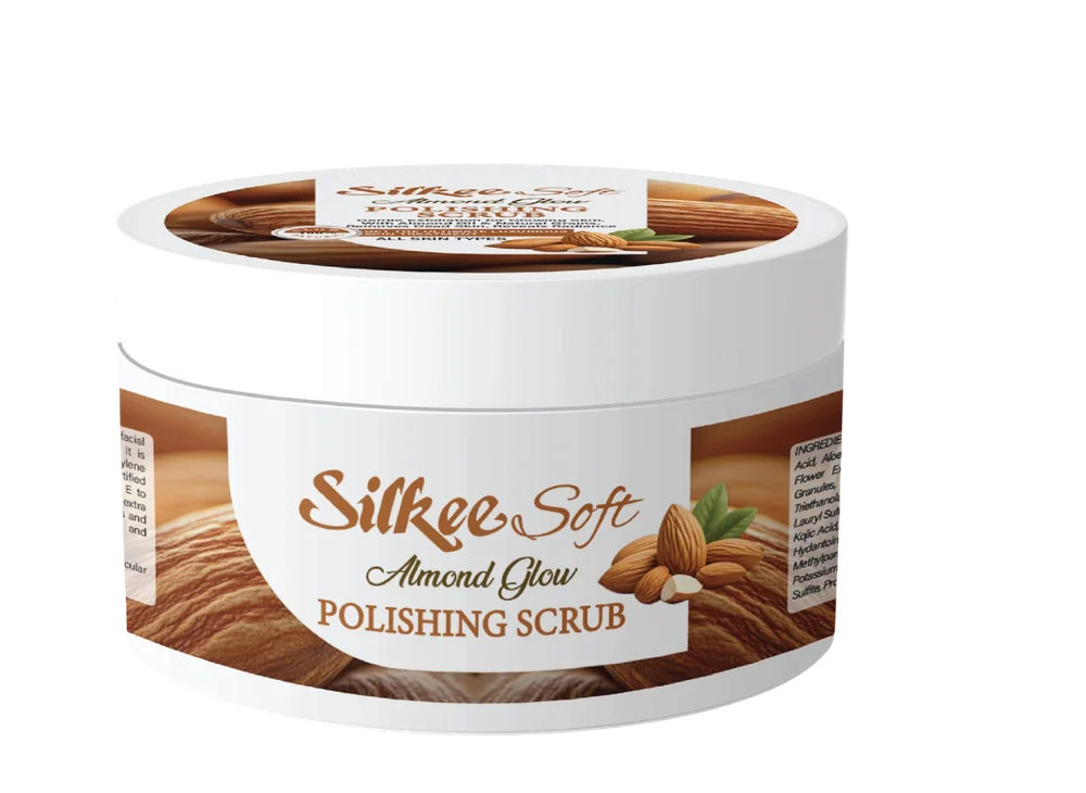 Step 4: Polish — Almond Glow Scrub