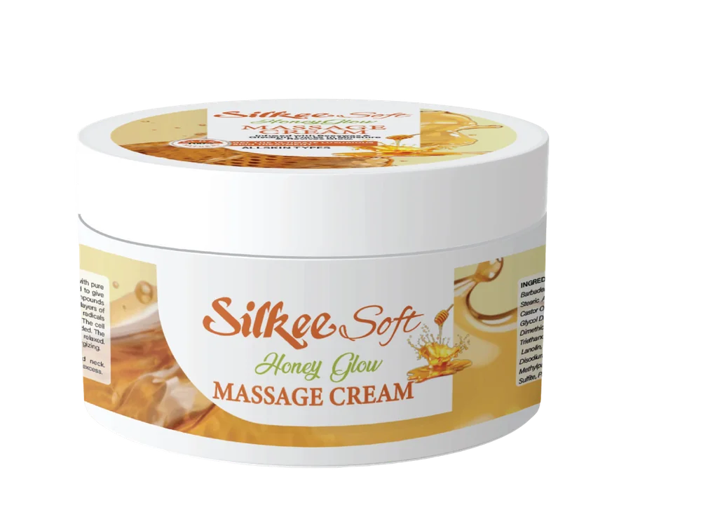 Step 1: Massage — Honey Glow Cream
